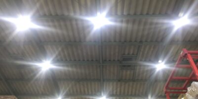 工場倉庫LED交換工事